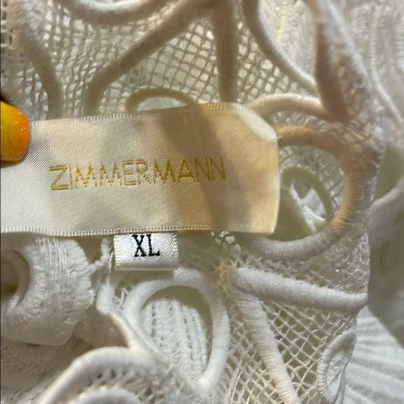 Lace glassy bubble linen wedding ivory gown size XL - Picture 8 of 12